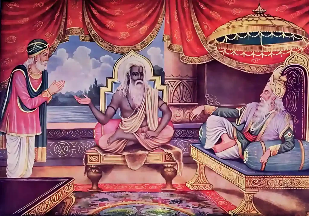 vyasa and dhritarashtra