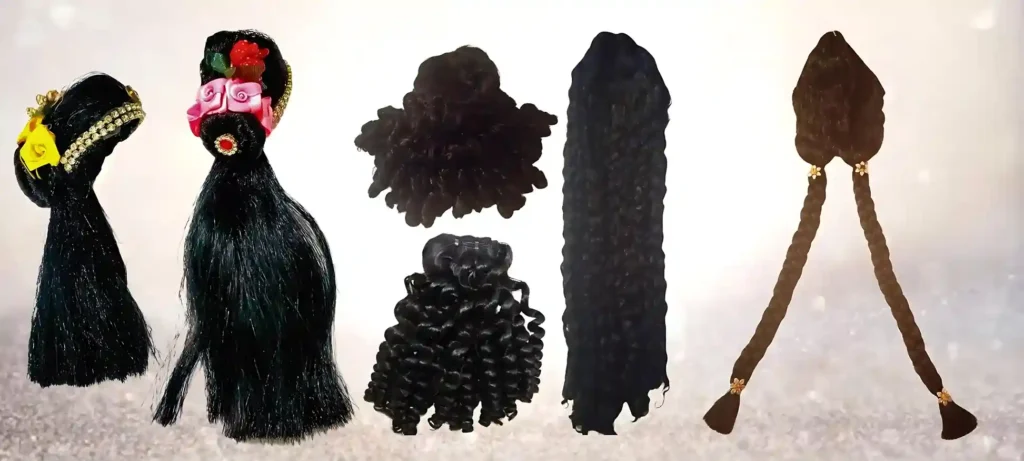 Deity Hair Wig (Kesh) Seva