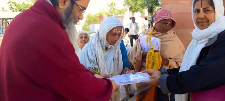 White Saris for Old Mothers