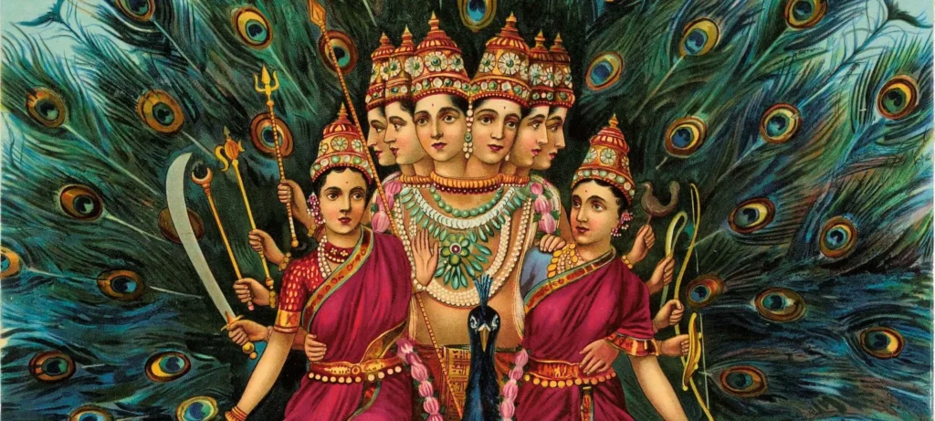 THE LOVE AFFAIR OF VALLI AND KARTIKEYA