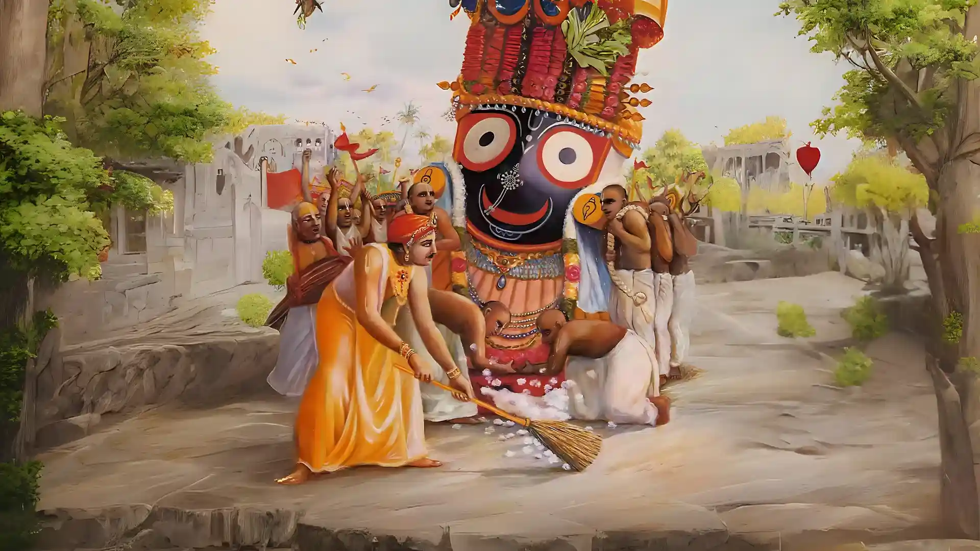 MAHAPRABHU: MEETING WITH KING PRATAPARUDRA