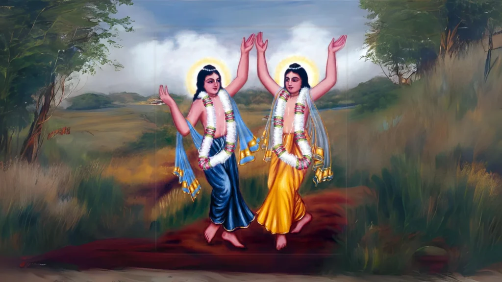 LORD CHAITANYA AND NITYANANDA