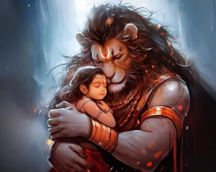 NARASIMHA AND PRAHALAD