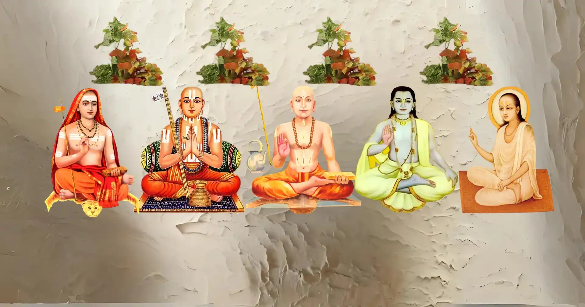 TOP 5 ACHARYAS' VIEWS ON BRAHMA SUTRAS