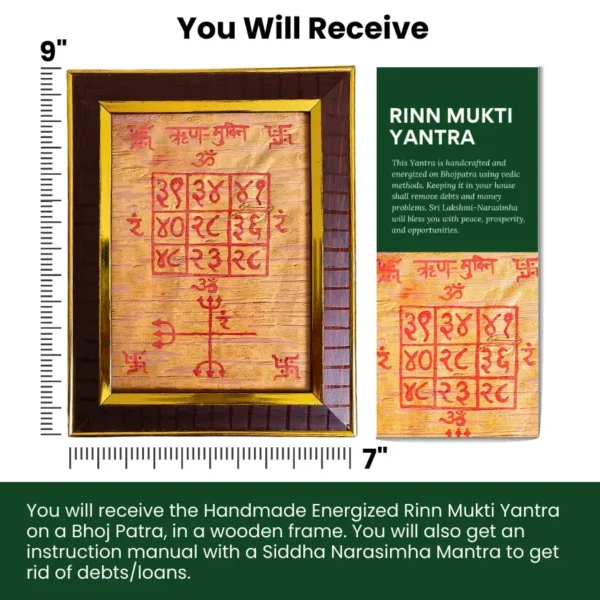 RIN MUKTI YANTRA ATTRIBUTES