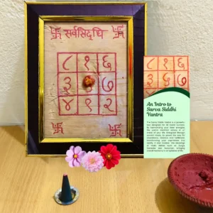 Sarva Siddhi Yantra Energized For All-Round Wellbeing