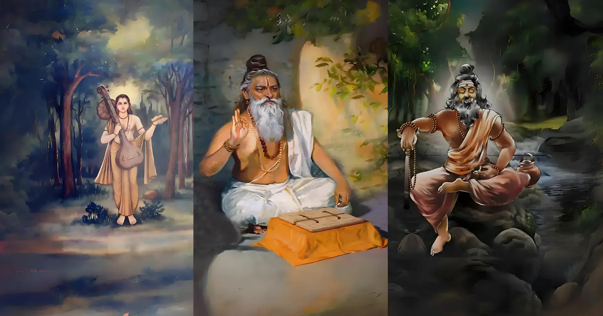 5 LESSONS: SAGE NARADA,VASHISHTA AND VISHWAMITRA