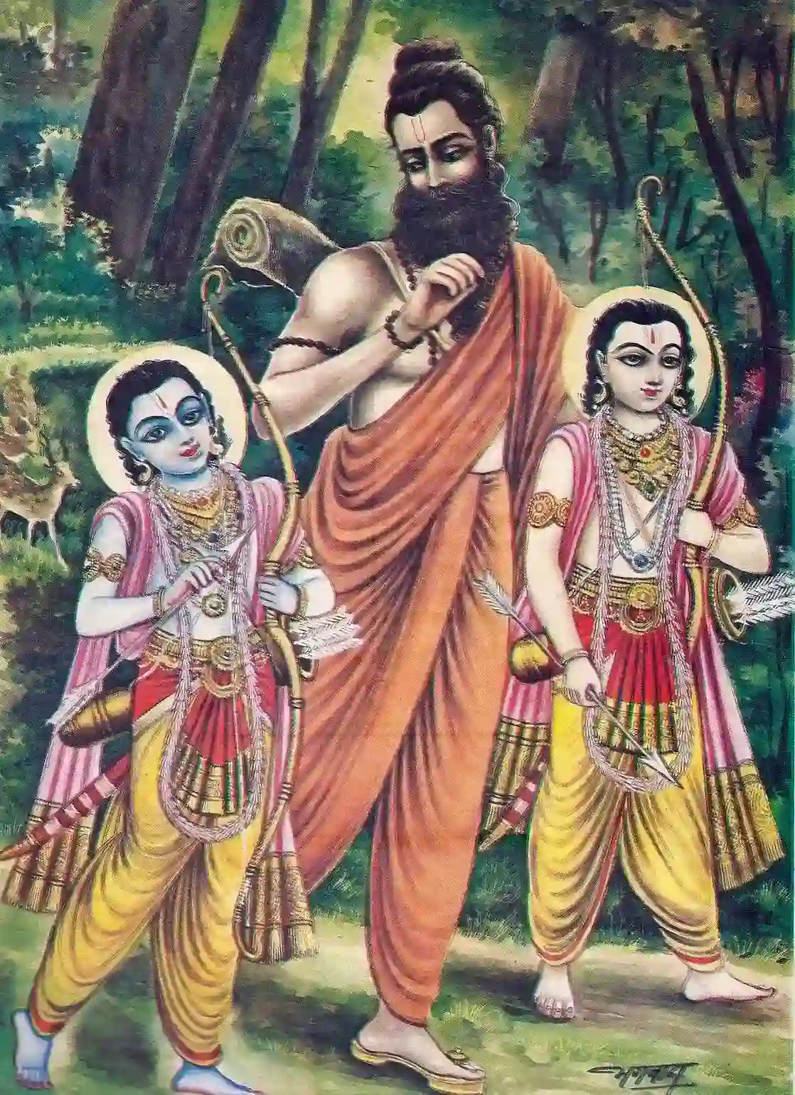 mood of sage vishwamitra towards lord rama