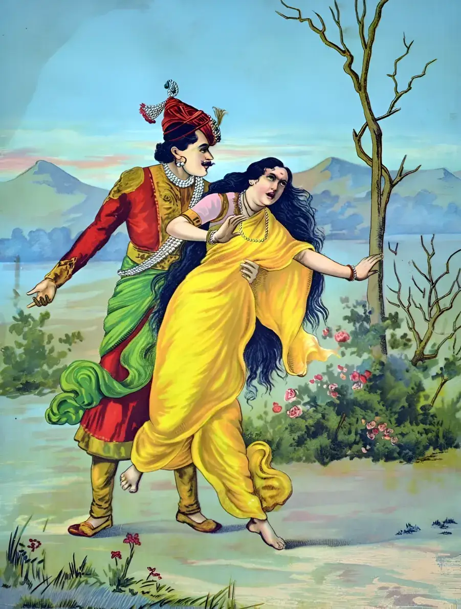 jayadrath abducts draupadi