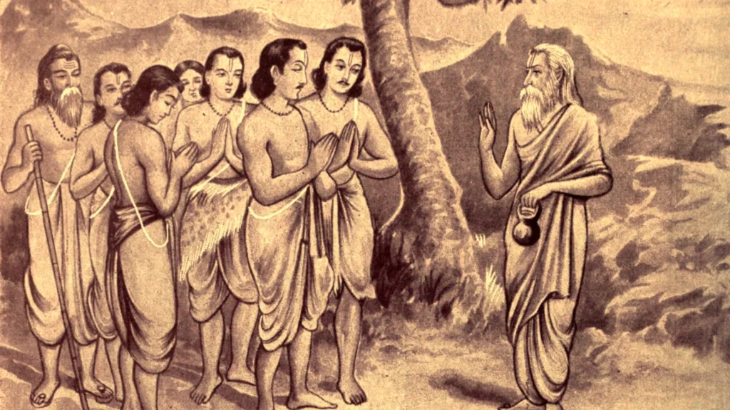 KRISHNA DURVASA AND PANDAVAS