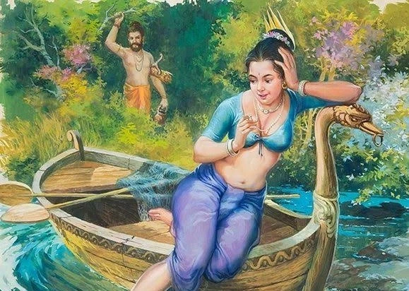 parashara meets satyavati