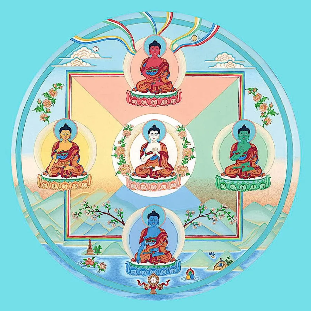 the 5 buddhas