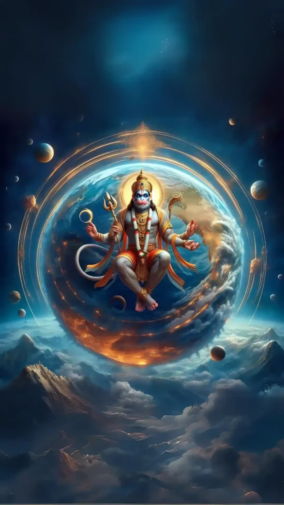 hanuman and mother earth