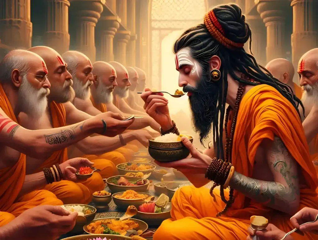 power of ucchishta- sadhu's food remnants