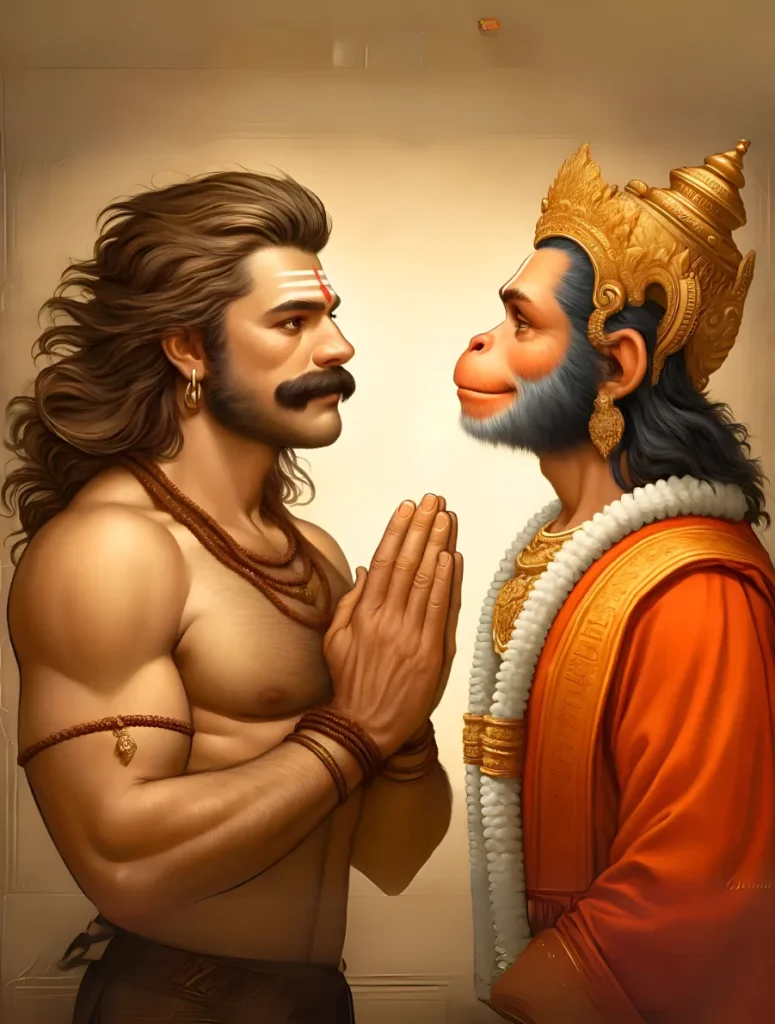 vibheeshana and hanumanji