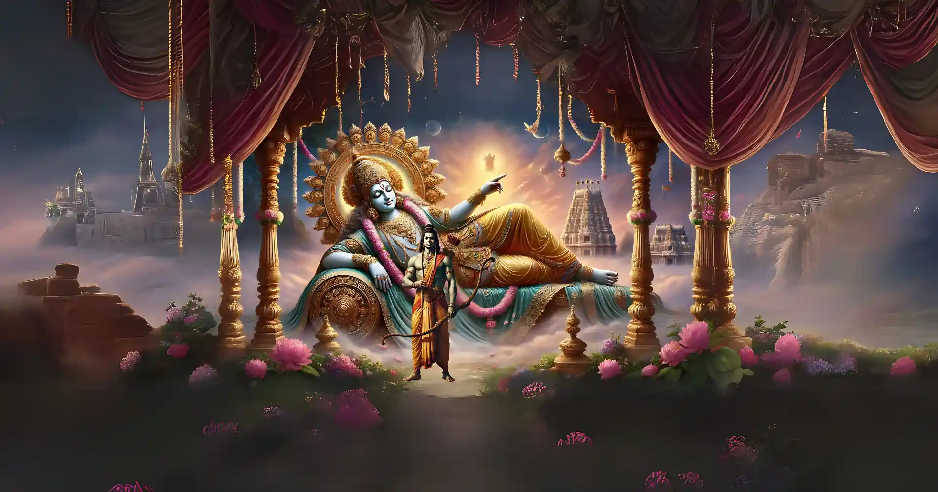 sri ranganatha and sri rama: 7 bhakti lessons