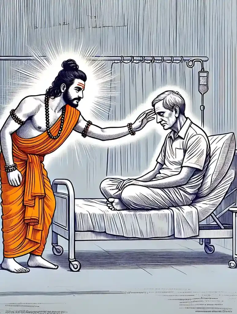 guru-healing-blessing-hospital-patient