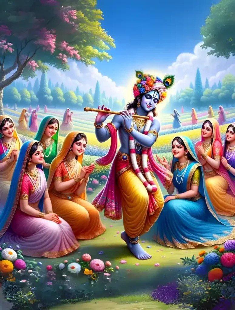 krishna and gopis