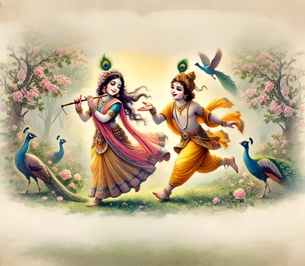 radha krishna love